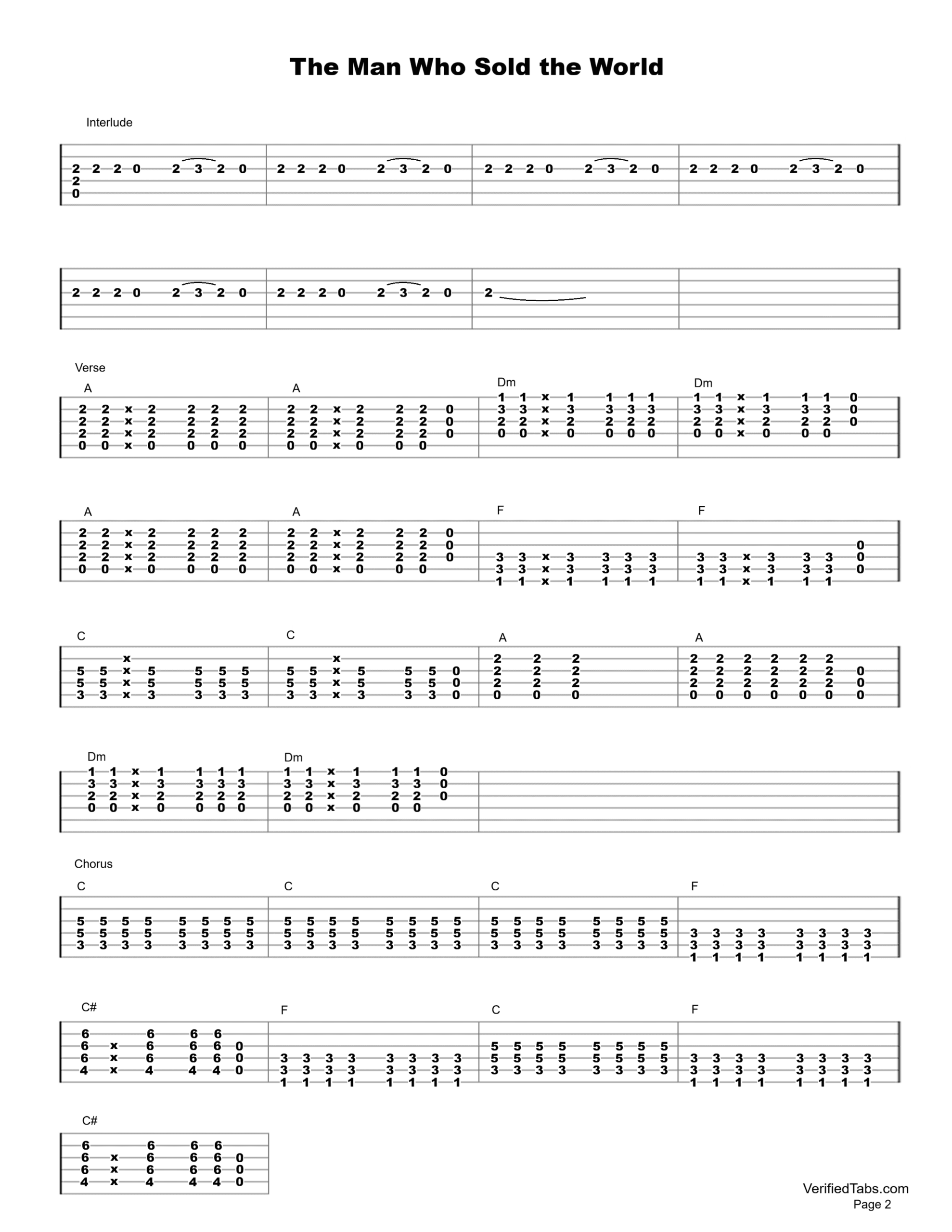 The Man Who Sold the World Page 2