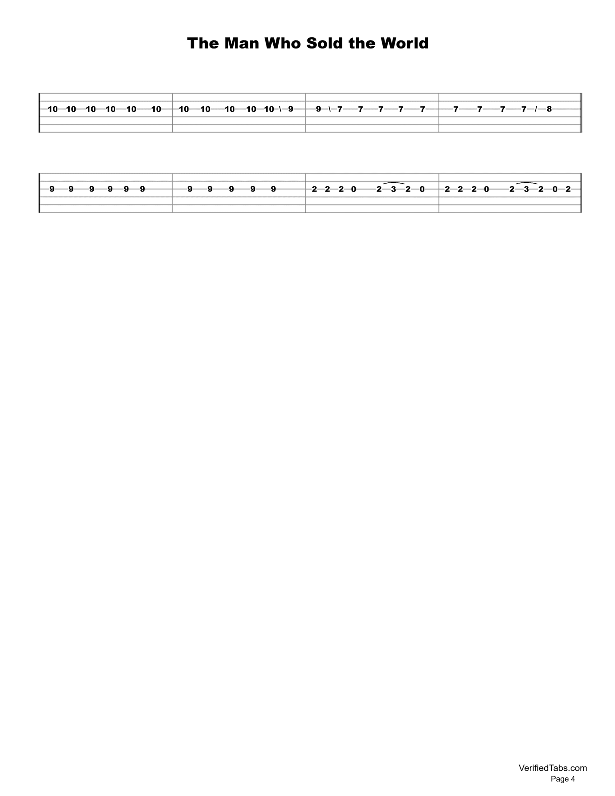 The Man Who Sold the World Page 4