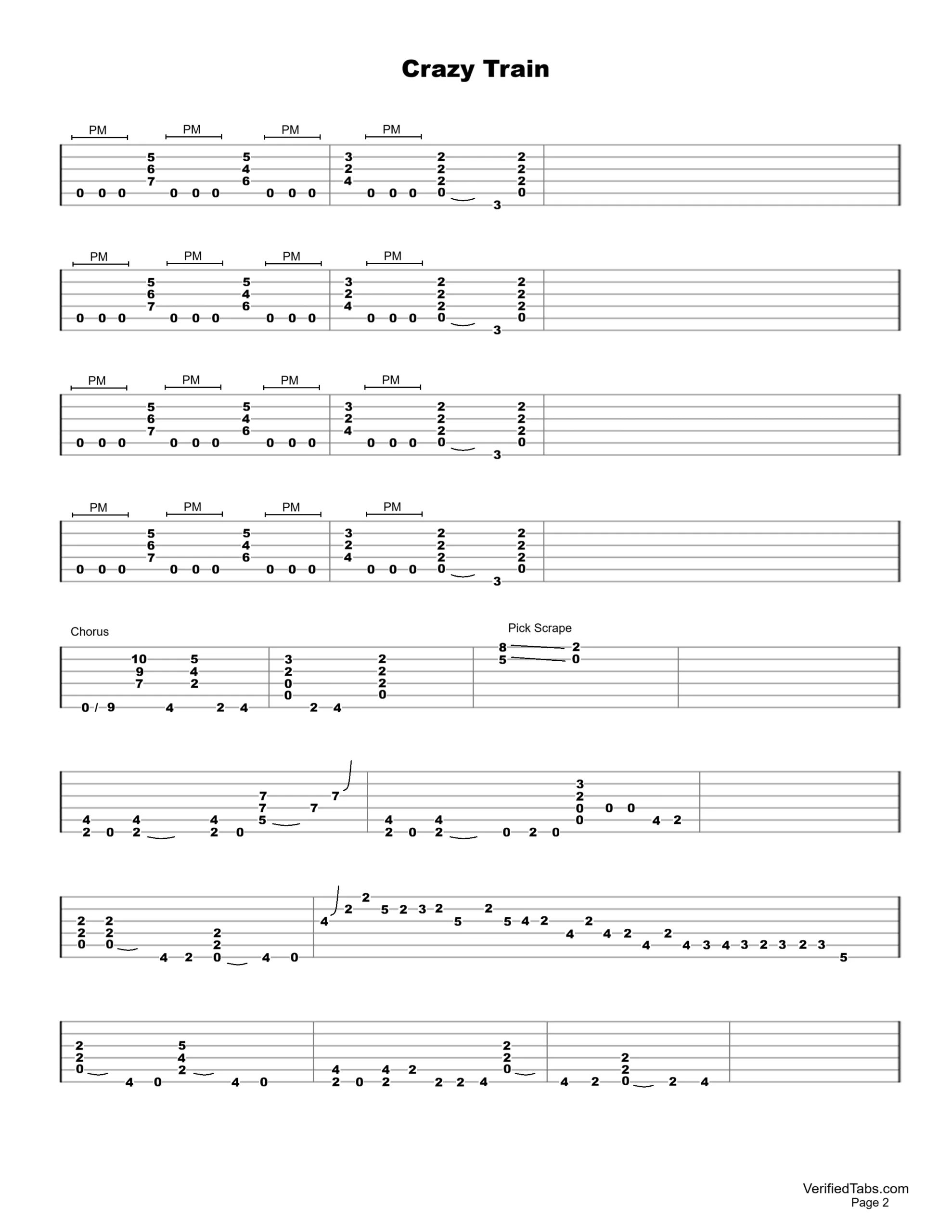 Crazy Train Page 2