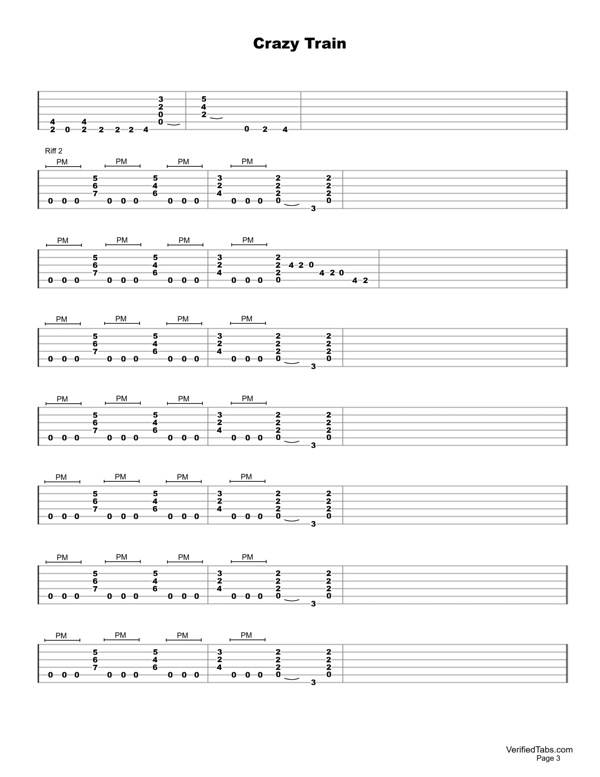 Crazy Train Page 3