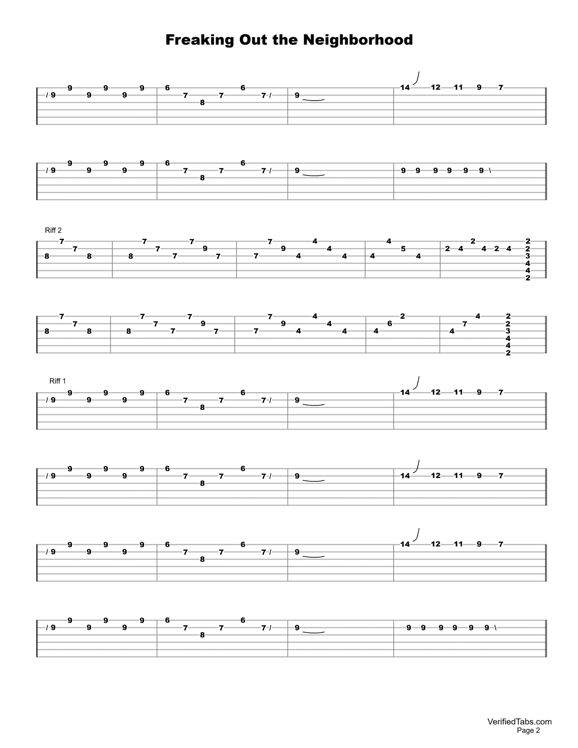 Freaking Out the Neighborhood Page 2