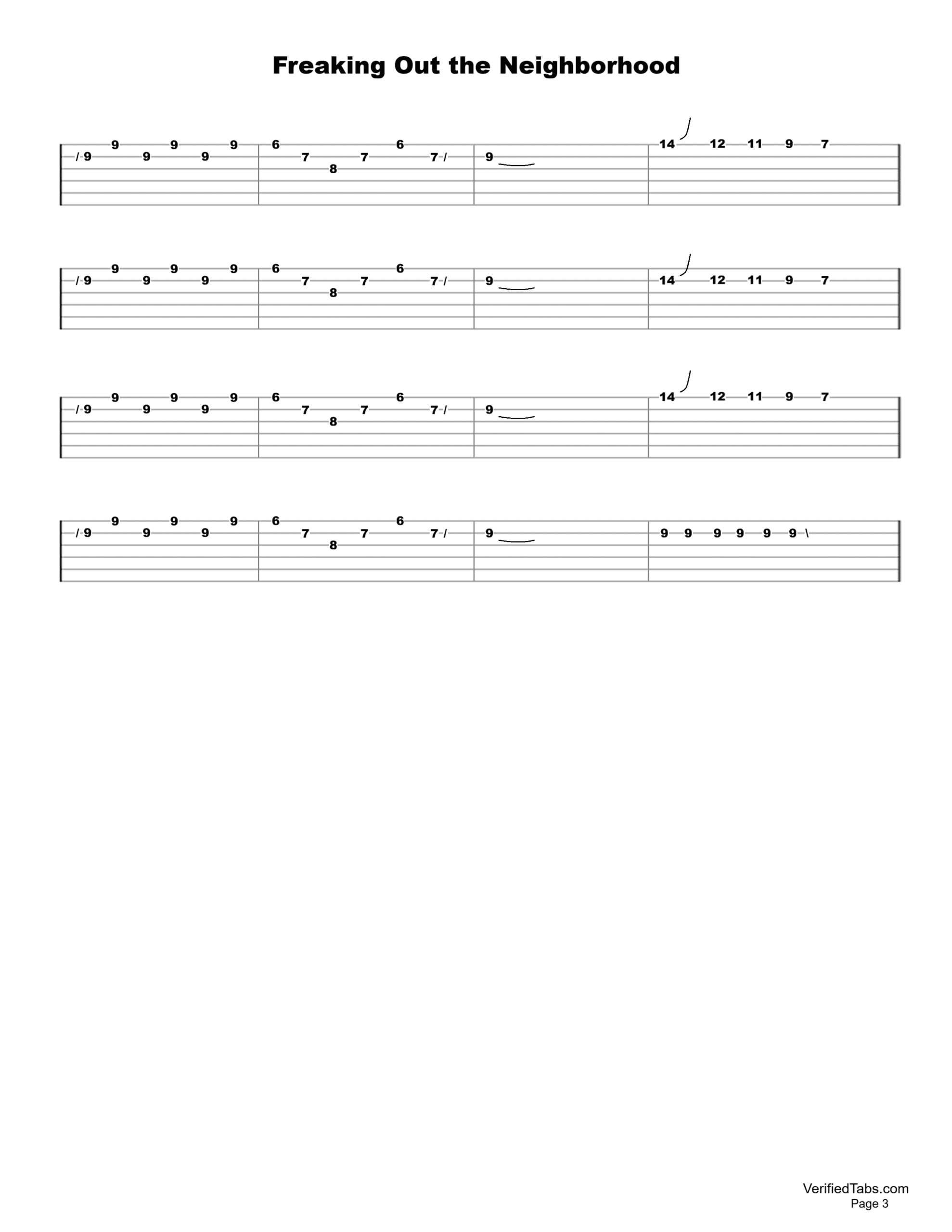 Freaking Out the Neighborhood Page 3