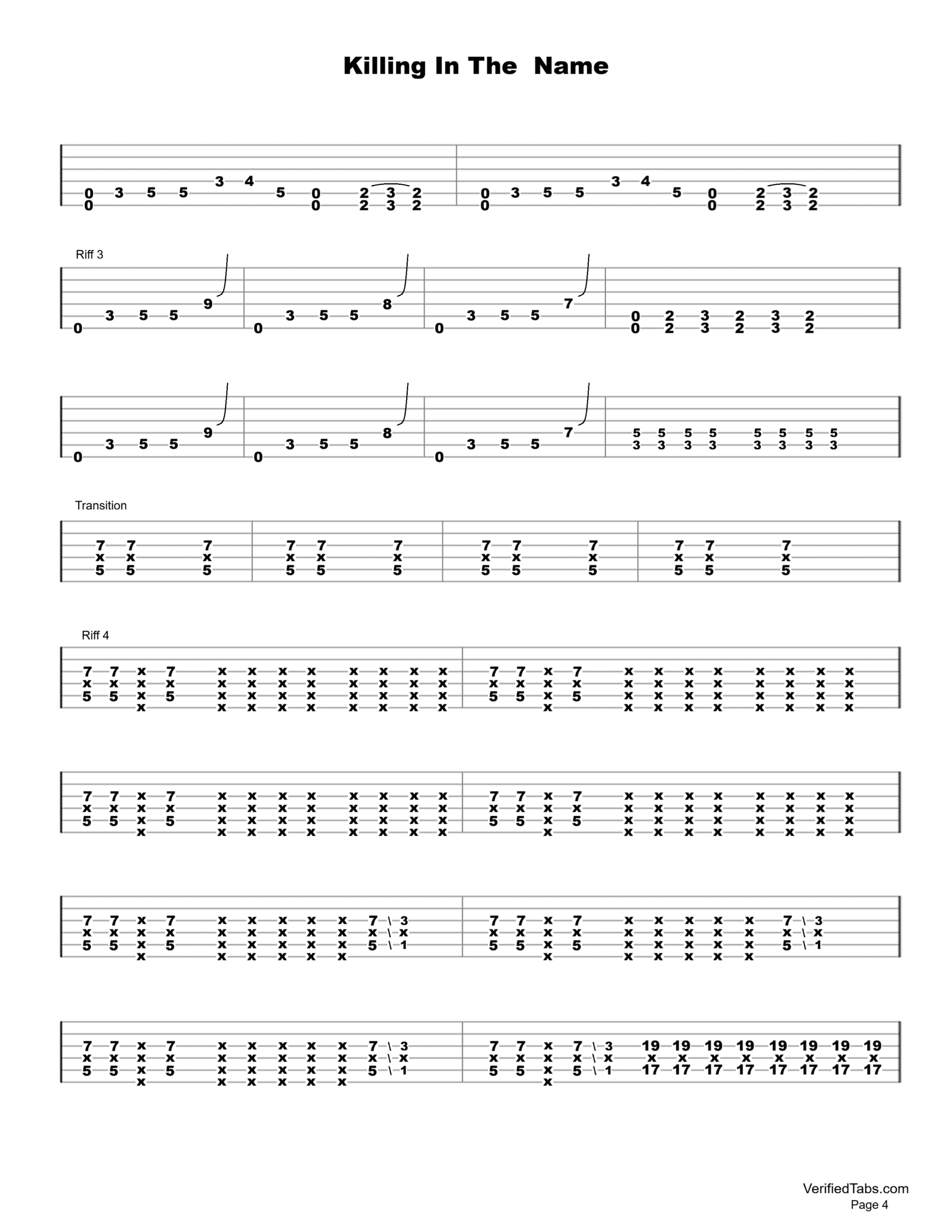 Killing In The Name Page 4