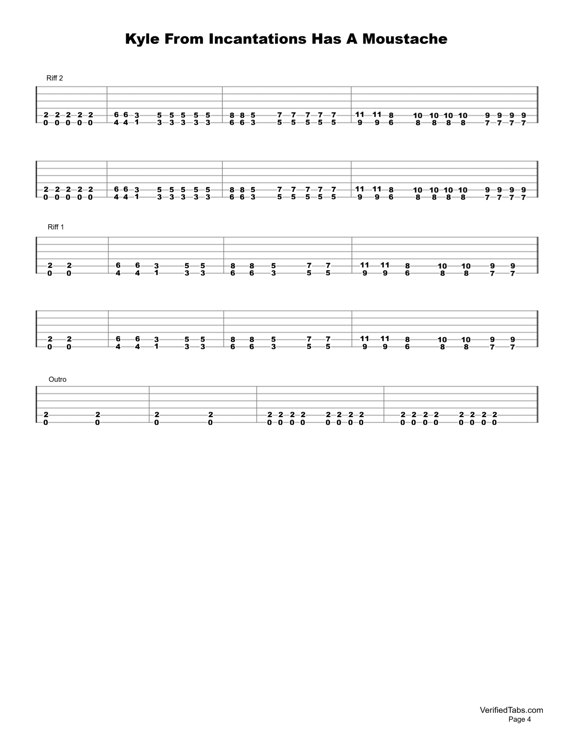 Kyle From Incantations Has A Moustache Page 4