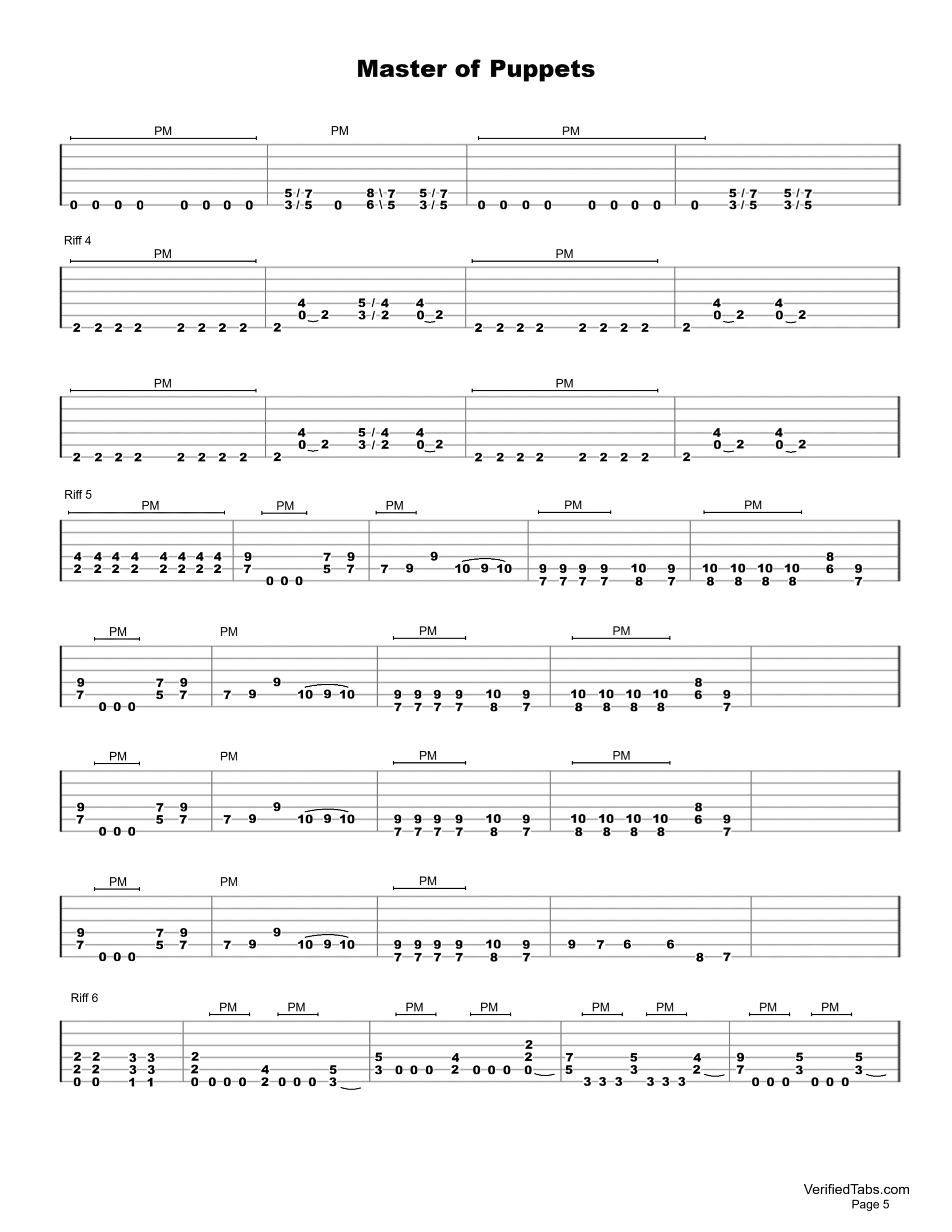 Master of Puppets Page 5