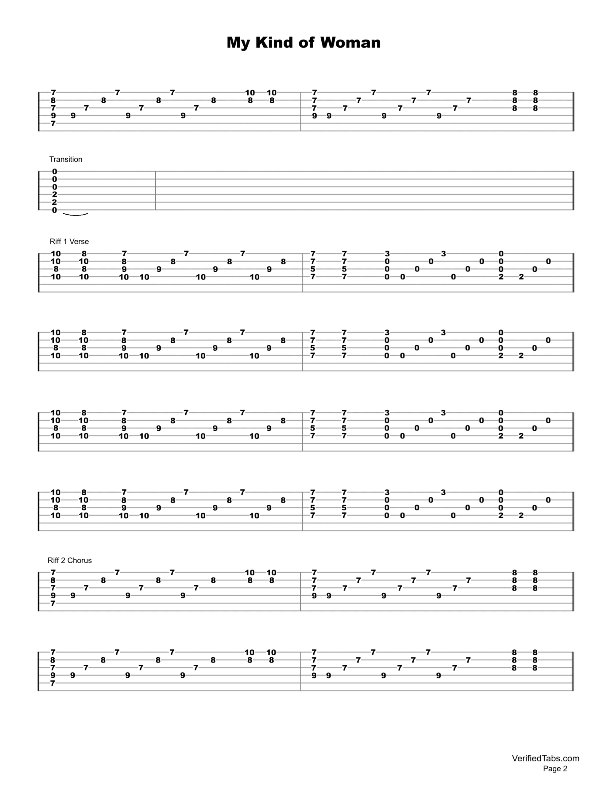 My Kind of Woman Page 2