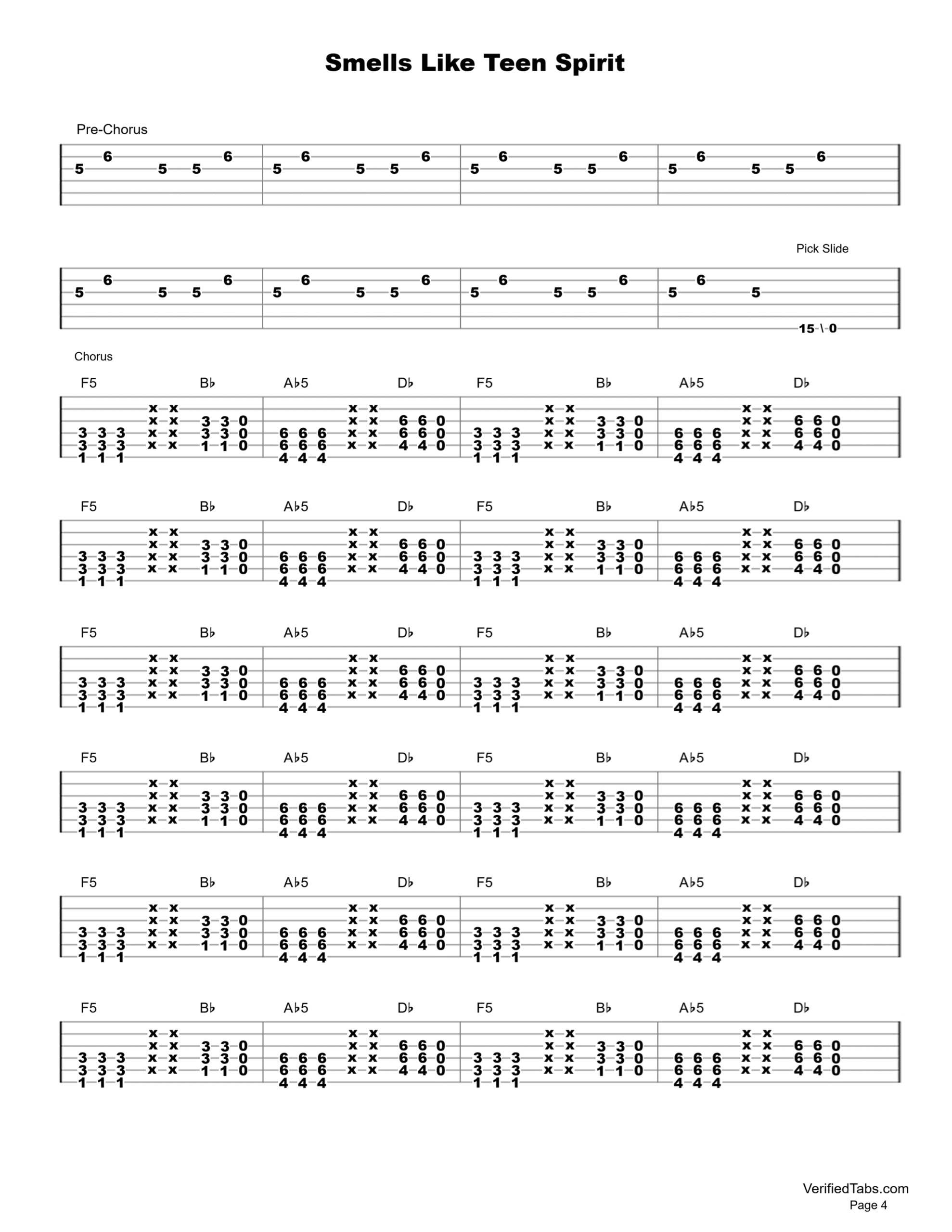 Smells Like Teen Spirit Page 4