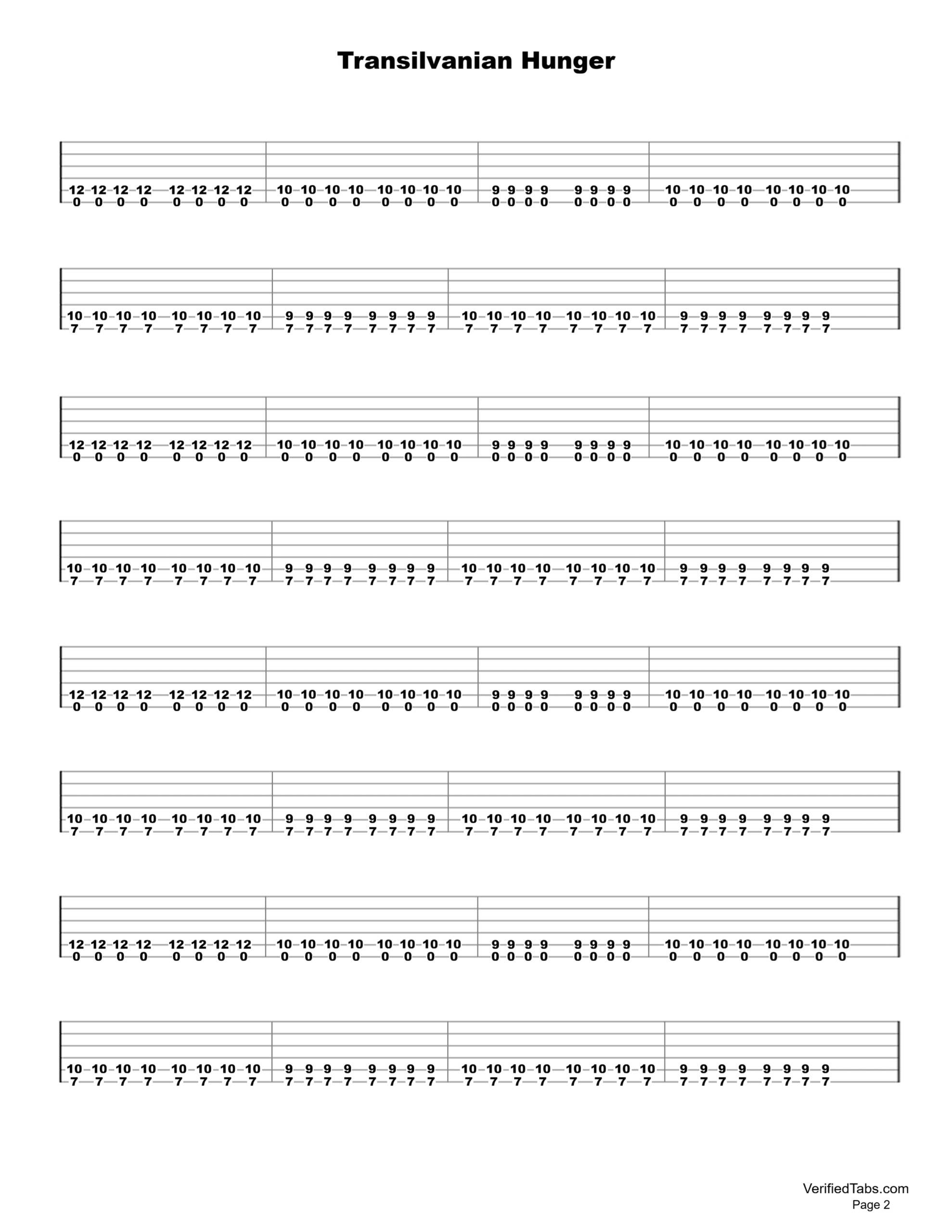 Transilvanian Hunger Page 2