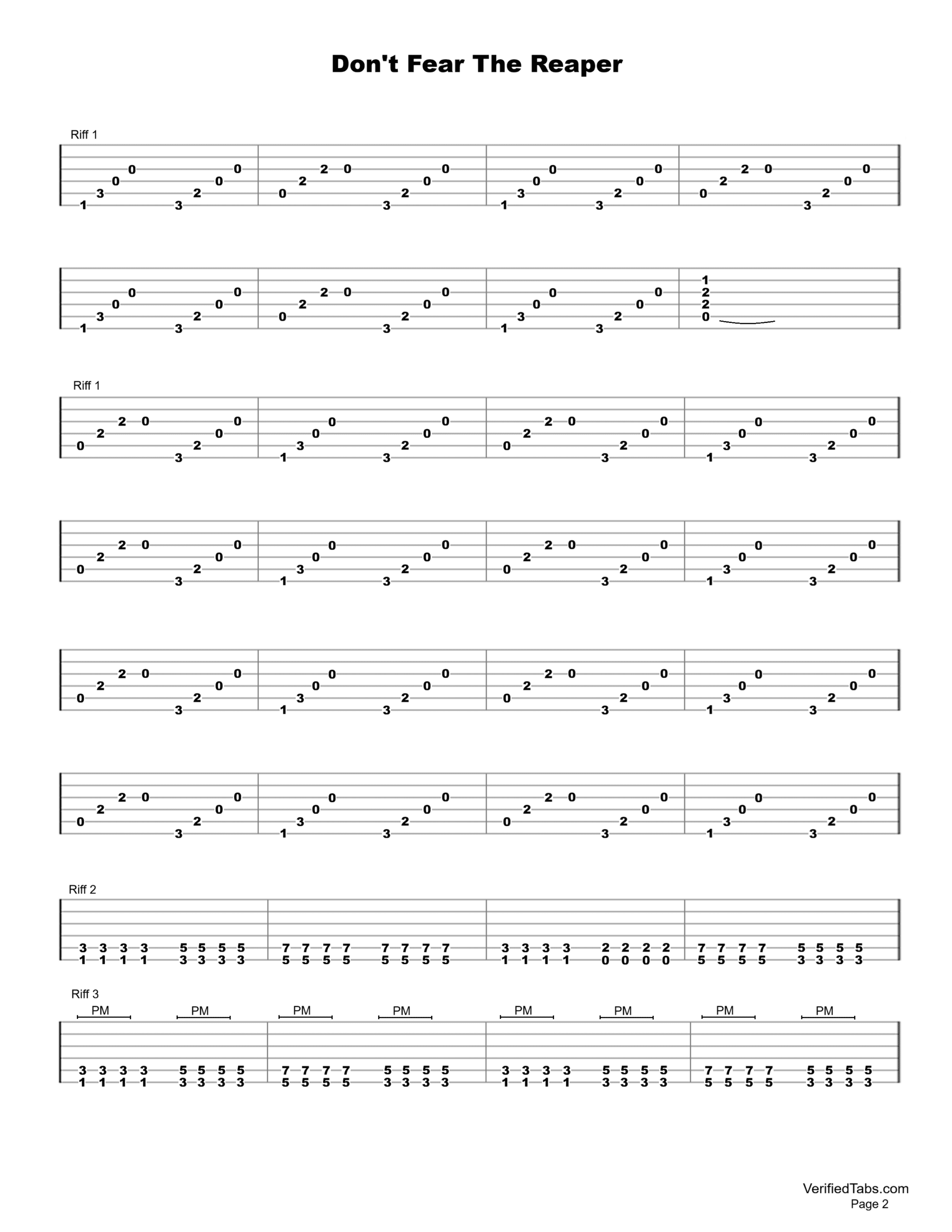 Don't Fear The Reaper Page 2