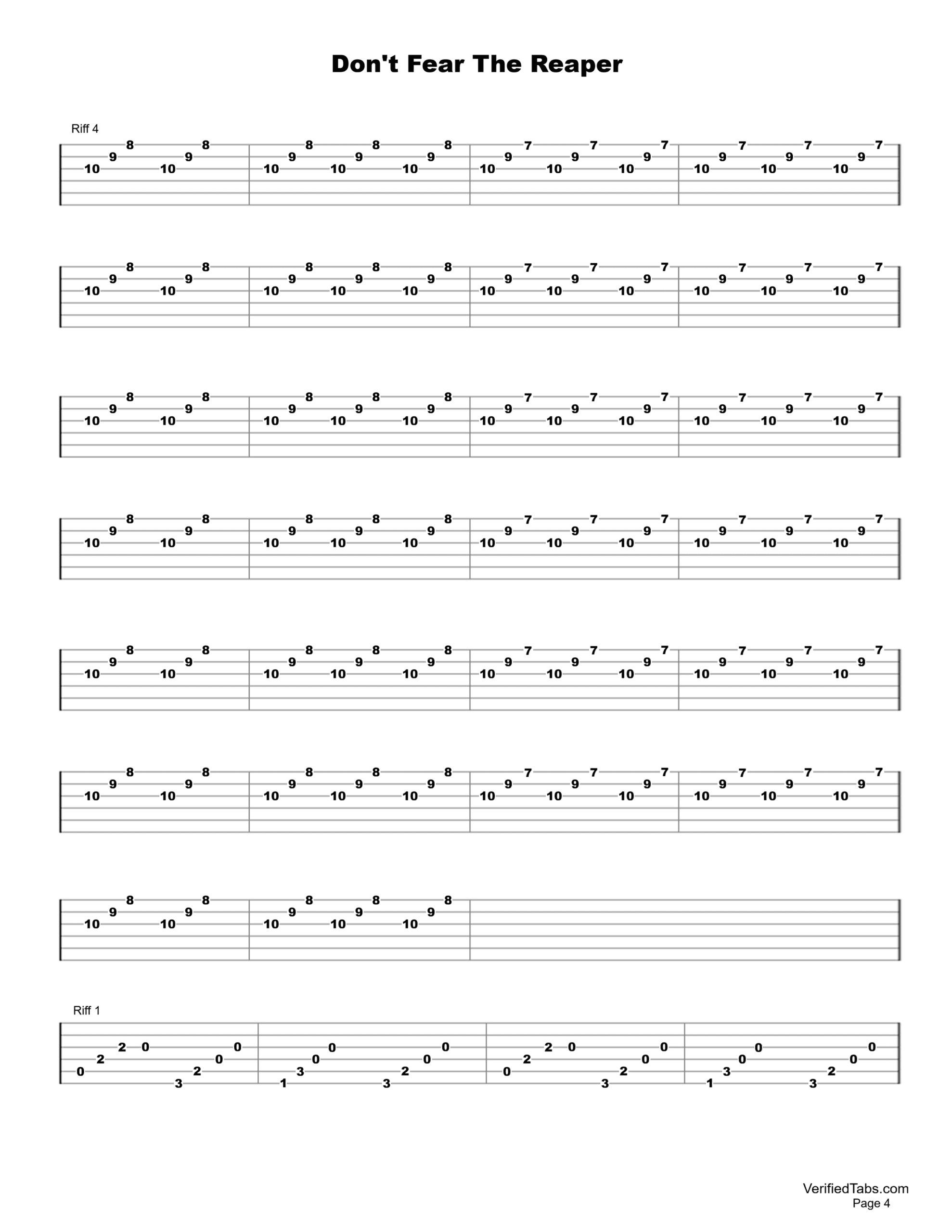 Don't Fear The Reaper Page 4