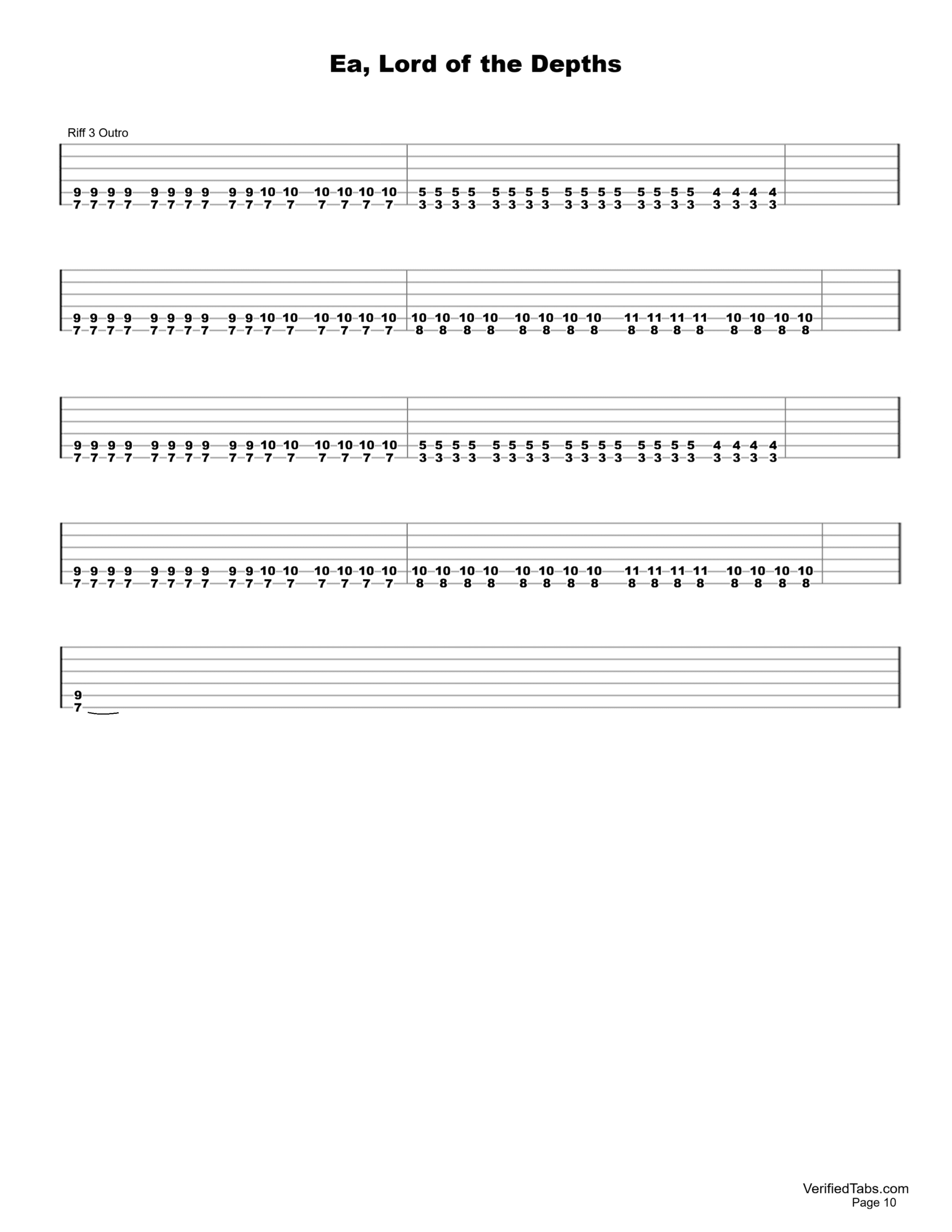 Ea, Lord of the Depths Page 10