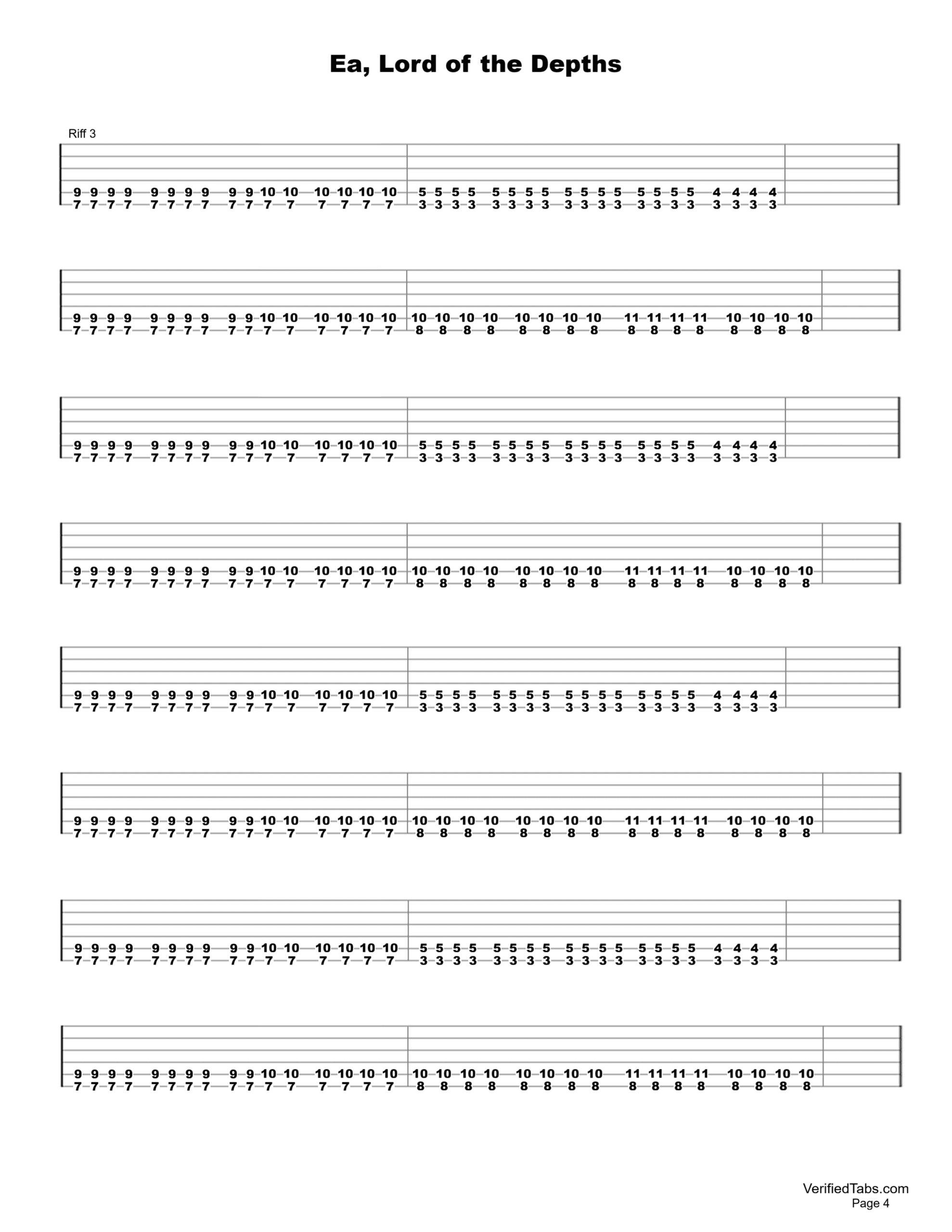 Ea, Lord of the Depths Page 4