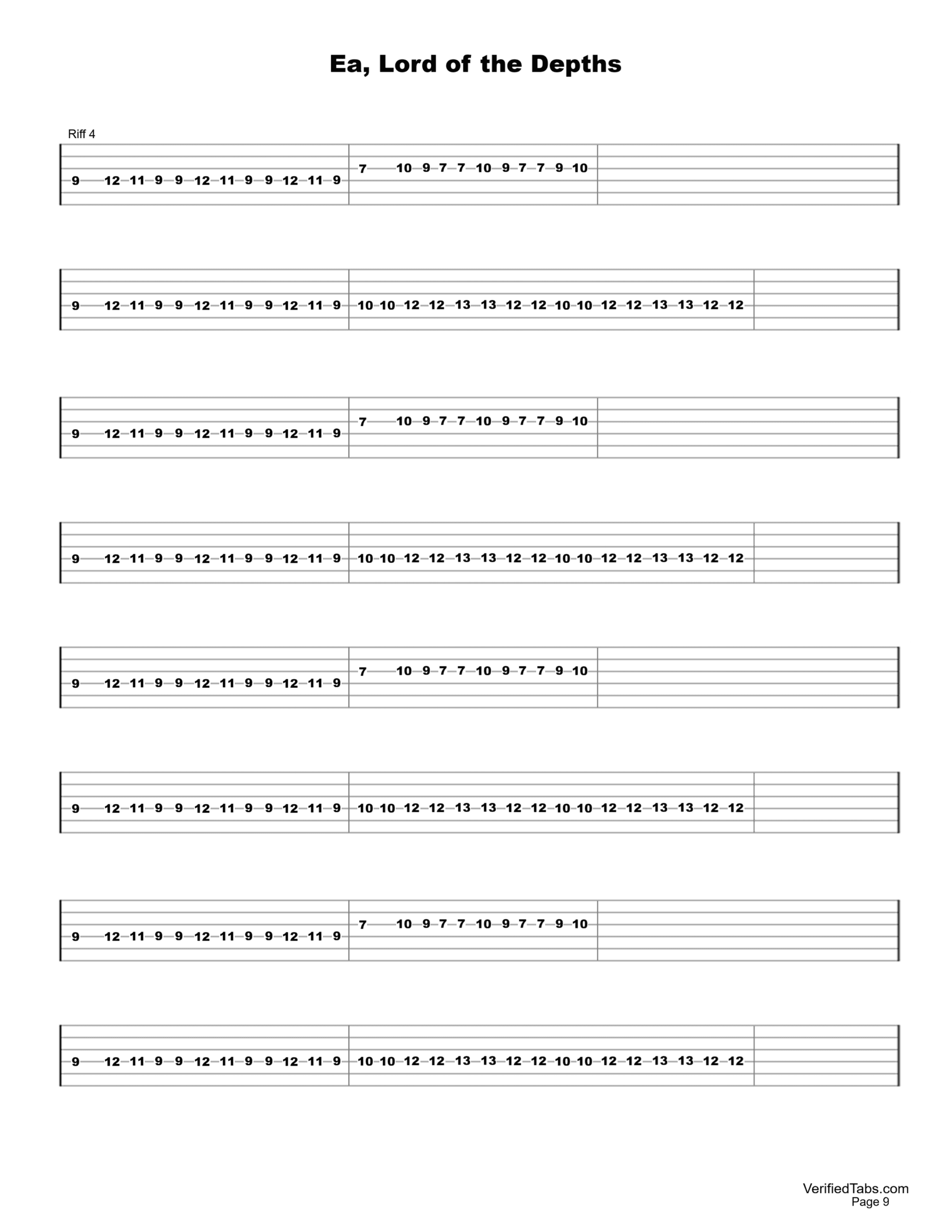 Ea, Lord of the Depths Page 9