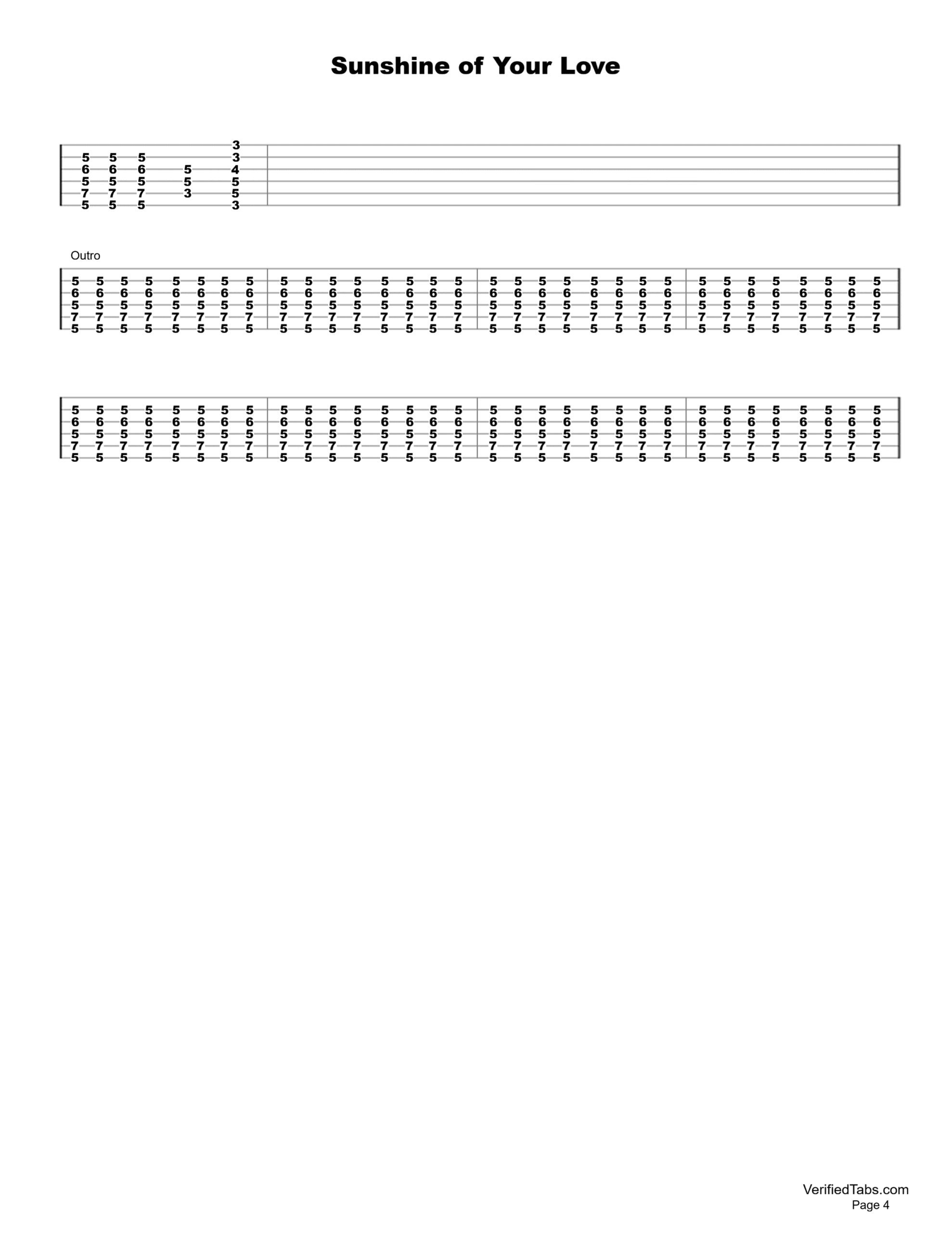 Sunshine of Your Love Page 4