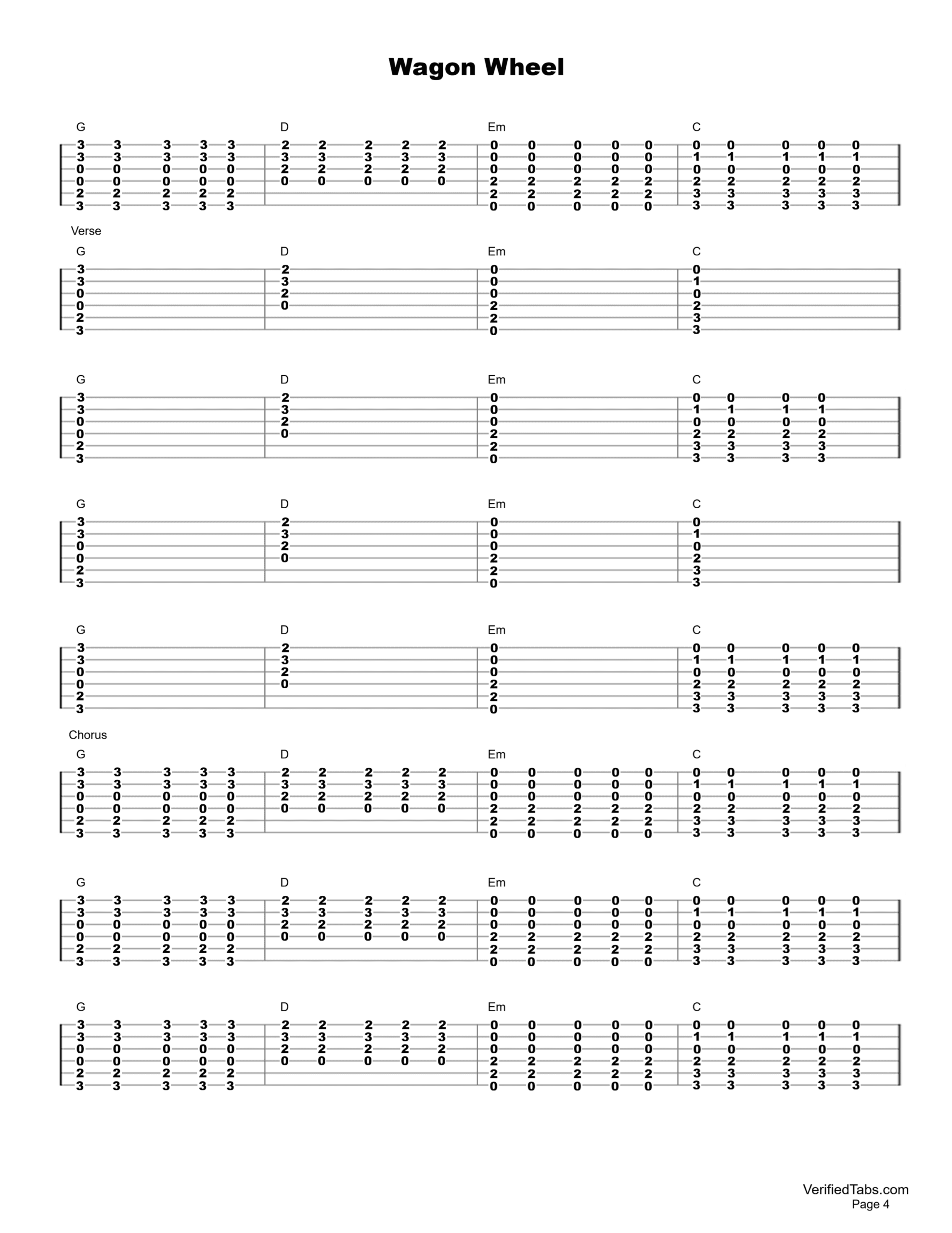 Wagon Wheel Page 4