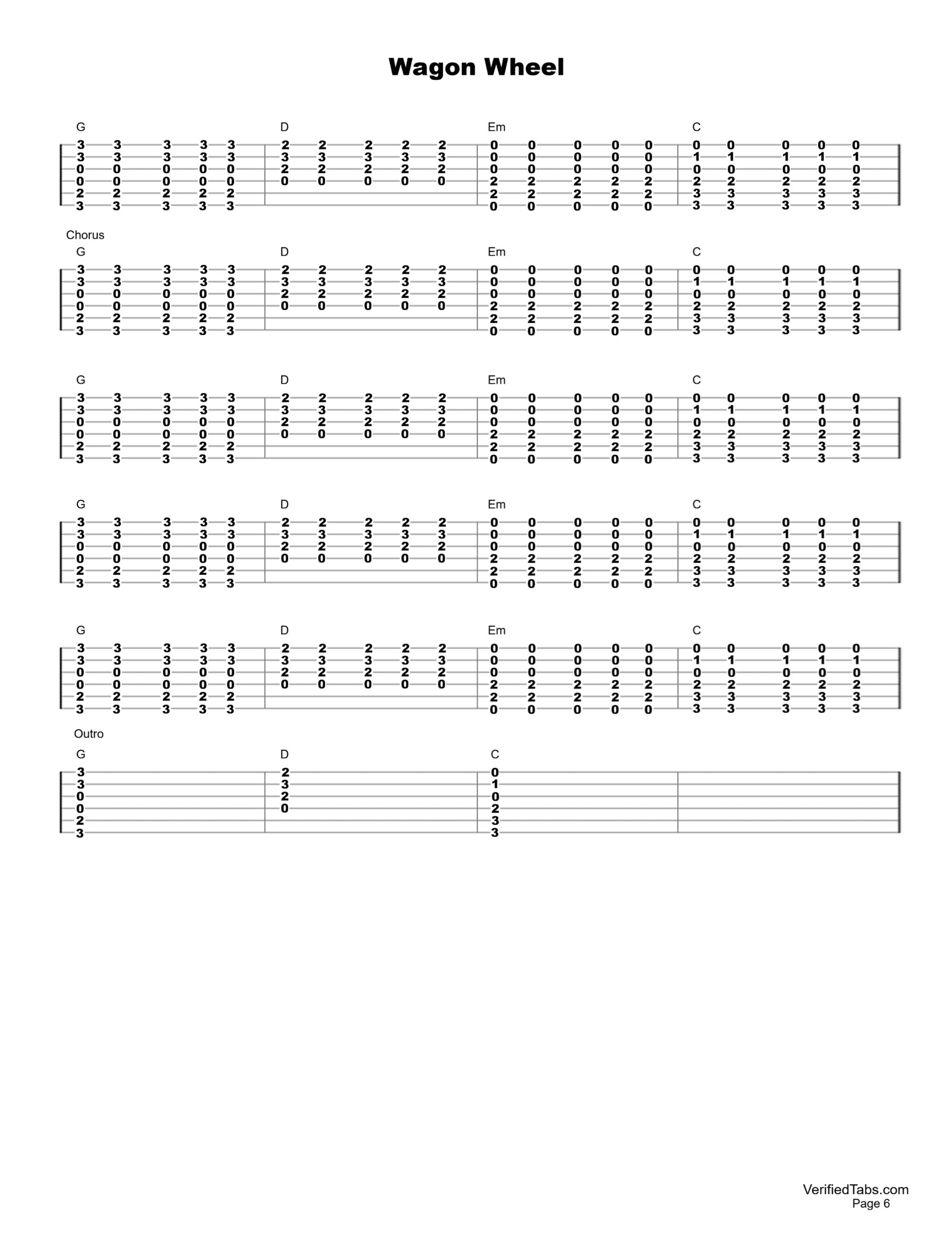 Wagon Wheel Page 6