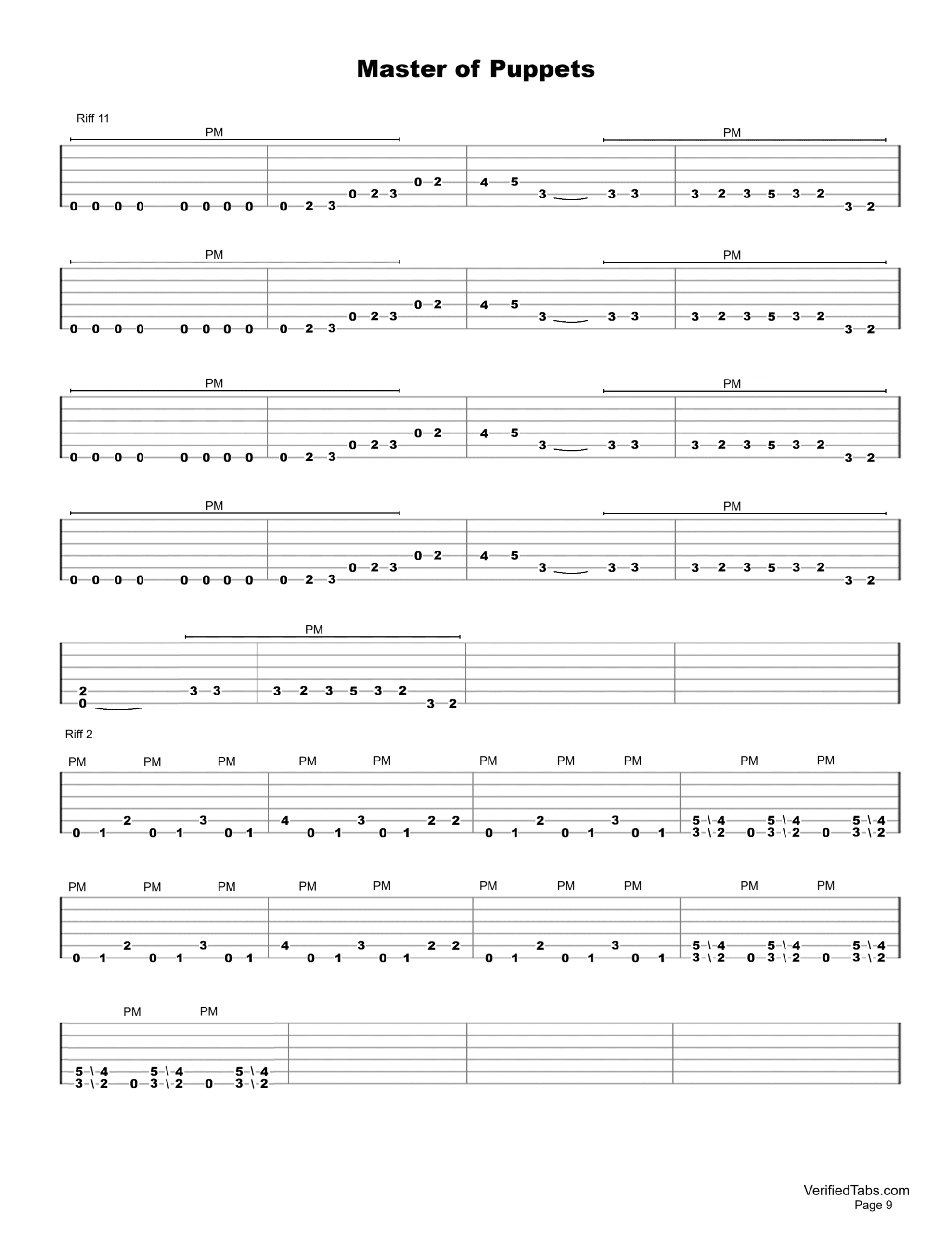 Master of Puppets P9
